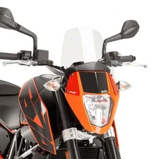 PUIG Windscreen Naked New Gen Sport Series Clear KTM 690 Duke (2012-2017)