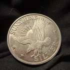 Sunshine Mining 1 oz .999 Fine Silver Round 1991