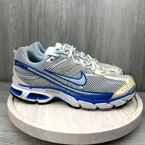 Vintage Nike Air Max Moto 5 Bowerman Serie weiß blau Damen 9 Y2K Vomero Turnschuhe - Bild 5 von 10