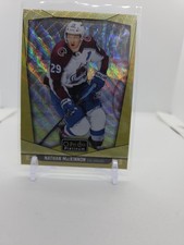 2024-25 O-Pee-Chee Platinum - Nathan MacKinnon #90 Neon Yellow Surge