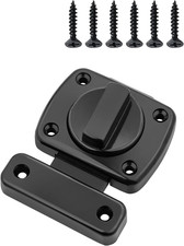 Door Latch Sliding Bolt Lock Double  Sided Rotating Door Lock Hardware for Barn