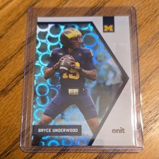 Onit Michigan Wolverines NCAA Football Trading Card Lot - 4 Cards, Underwood, M…