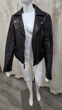 Michael Michael Kors Women s Black Biker Moto...