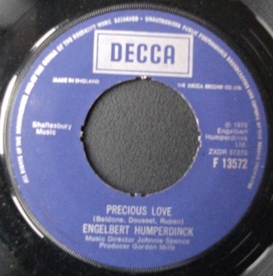 Engelbert Humperdinck - Precious Love / For Ever (And Ever) (7'', Single)