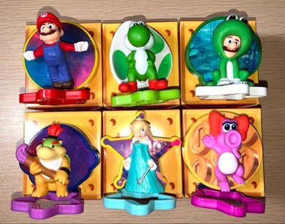 McDONALD'S Japan × Super Mario Galaxy HAPPY set Vol 1 Toys Complete set Keychain