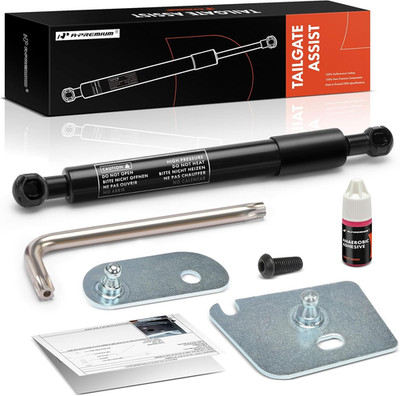 Rear Tailgate Lift Assist Struts 2015-2025 Ford F-150 Crew Extended Standard Cab