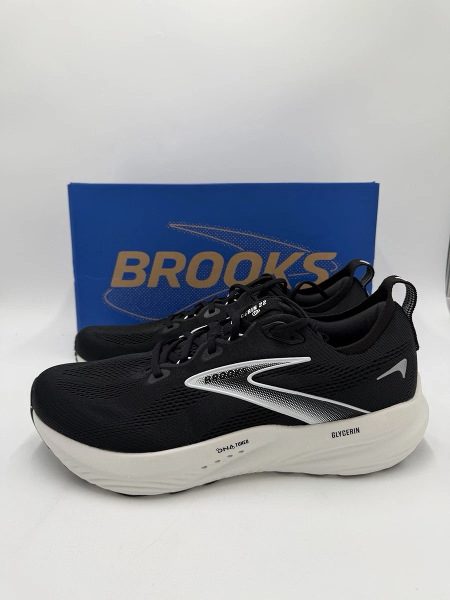 Brooks Men\'s Glycerin 22 Running Shoes Black Grey White NWB Size 13 D Amazon.com | Brooks Men main image 4