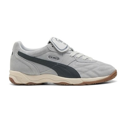 PUMA King Indoor Suede  Mens Grey Sneakers Casual Shoes 40428001