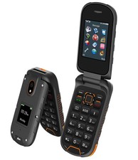 RAM Plus 4G Volte Rugged Flip , Shock Resistent, T-Mobile - Orange