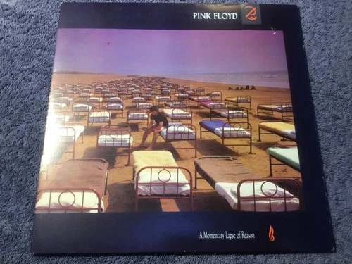 Pink Floyd Momentary Lapse Of Reason 1987 LP Promo Stamp Back Cover