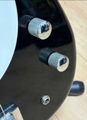 FLEABASS Model-32 Electric Bass Black Flea Red Hot Chili Peppers