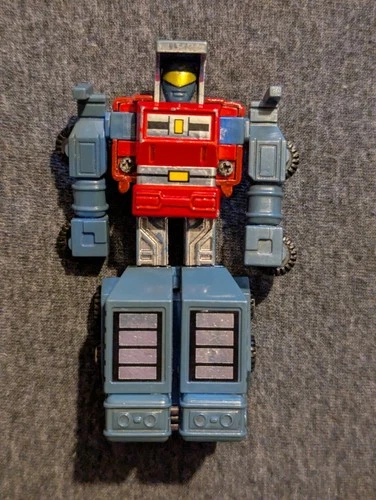 Vintage Tonka GOBOTS Machine Robo ROAD RANGER Truck and Trailer MR-18 Bandai