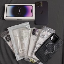 Apple iPhone 14 Pro Max 512GB Deep Purple, Excellent Used, Accessories From Japa