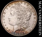 1885 Silver Morgan Dollar - Choice Gem Brilliant Uncirculated  Color  #L4743