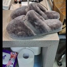 Fuzzy Shearling Slippers - Soft and Warm, New Condition