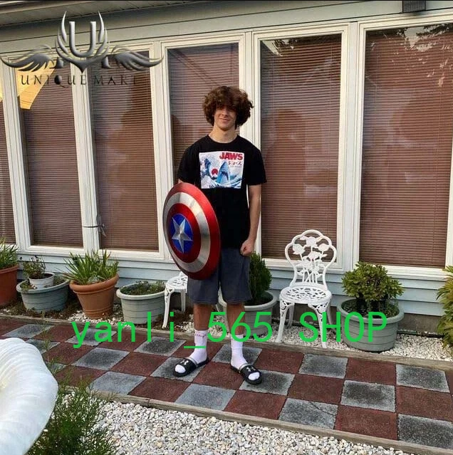 Alloy Metal 1:1- Shield Captain America Marvel Legends 75th Anniversary Avengers - Image 3 of 4