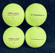 32 KIRKLAND Performance Golf Balls Used YELLOW Gr AAAAA 5A PRIORITY Shipping