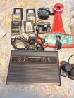 Vintage Atari  Game Console Johnny Astro  Paddles 7 Games Joysticks Not Tested