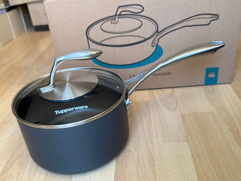 Tupperware T Chef Series Cottage Cookware Topf/ Saucepan 2,5 L ,Schwarz-TOP/NEU!