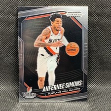 2024-25 Panini Prizm Black DEBUT Base 🏀 Anfernee Simons