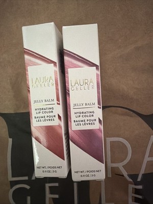 Laura Geller  Jelly Lipstick Duo： Brick House & Very Black Cherry