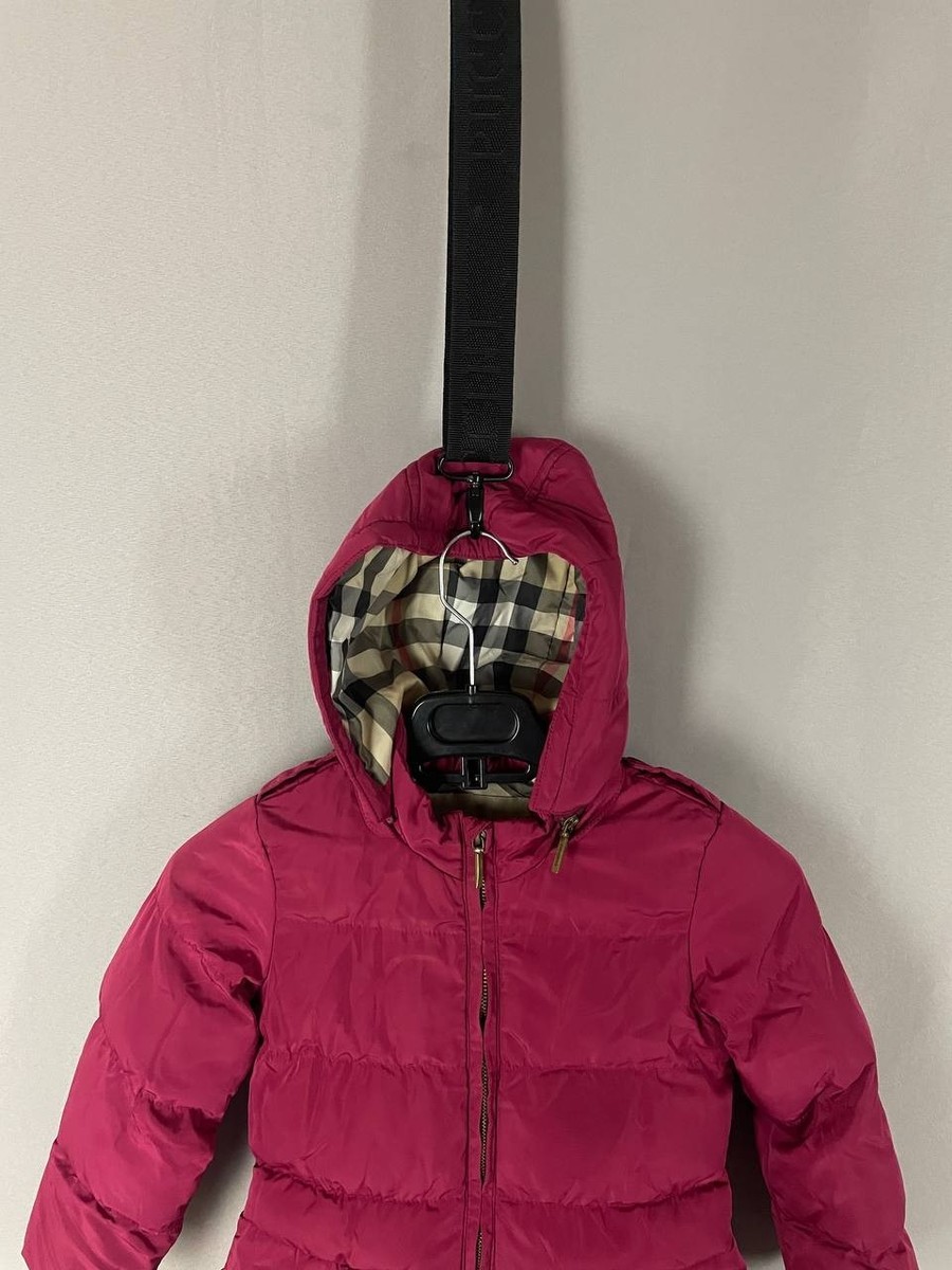 BURBERRY キッズ　ジャケット　ワインレッド　10Y 140㎝ Burberry - Girls Chestnut Waxed Swing Jacket | Childrensalon Outlet