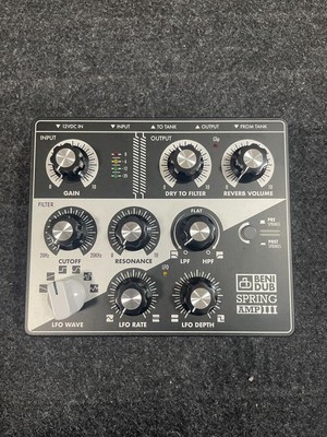 BENIDUB spring ampⅢ accutronicsスプリングタンク Benidub Spring Amp iii Accutronics Tank Used Fully