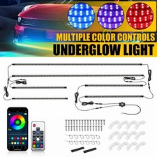 Rgb Led Strip Under Car Tube Underglow Underbody System Neon Light Kit Remote Ph Rgb Led Strip Under Car Tube Underglow Underbody System Neon Light Kit Remote Ph
