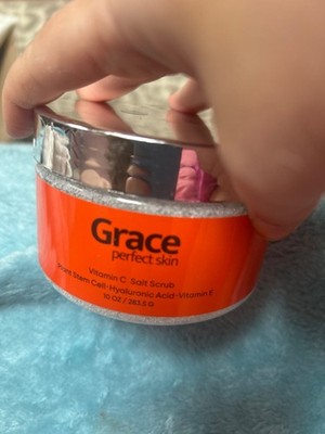 Grace Perfect Skin Vitamin C Salt Body Scrub with Hyaluronic Acid  SEALED
