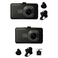 Auto Dashboard Camera 1080P IPS 3Inch Screen Wide Angle Night Viewing