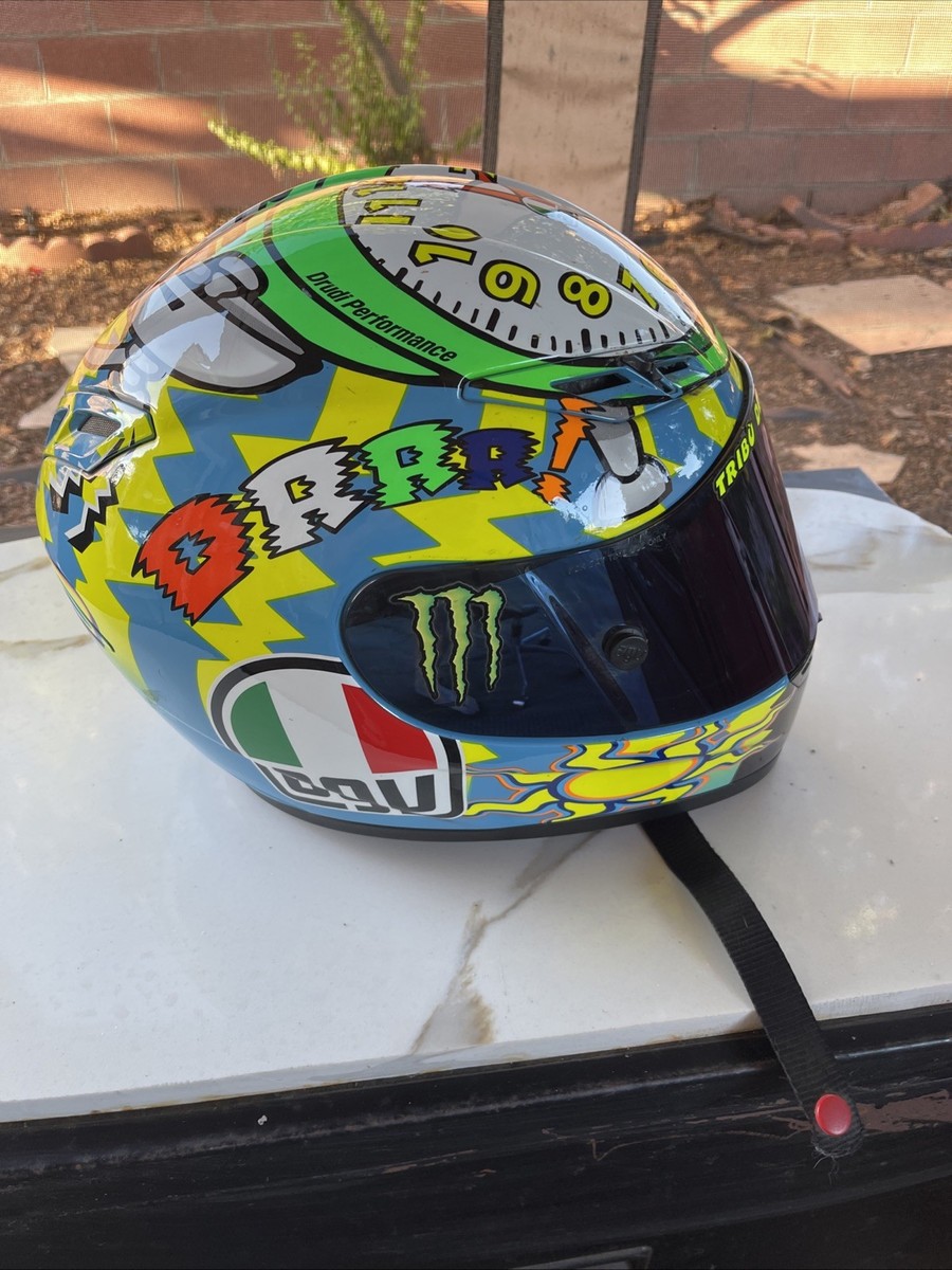 AGV GP Tech Rossi Wakeup Helmet Size L Limited Edition 0093 Of