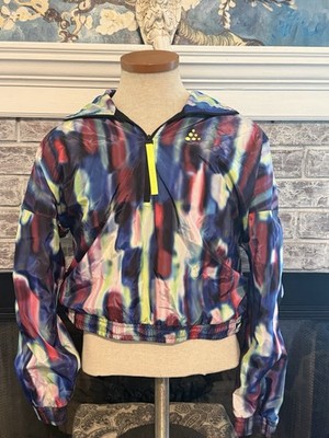 Craft Asome Women s Medium Multicolor Abstract Windbreaker Running Jacket