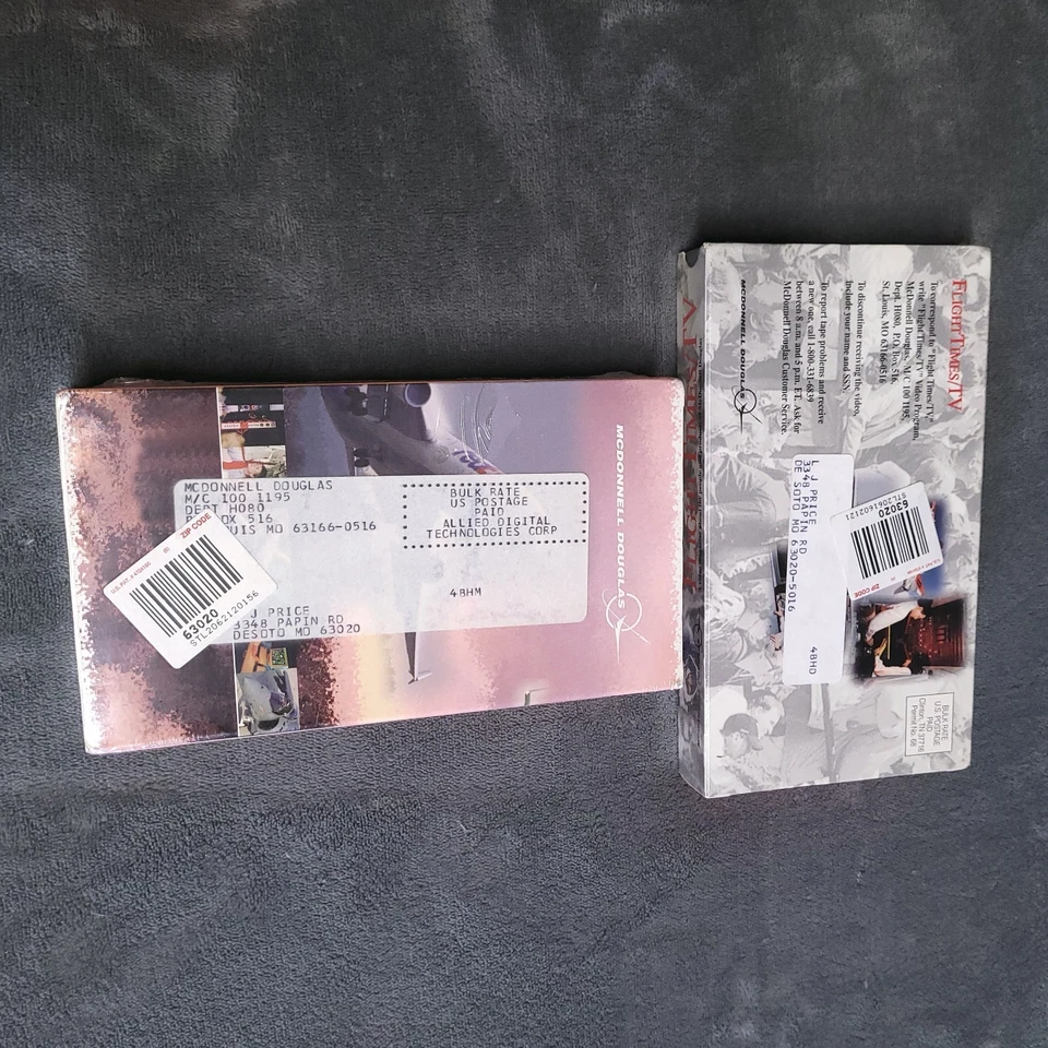 Flight Times TV McDonnell Douglas VHS Magazine No. 5 + Promise New Sealed - Image 4 of 4