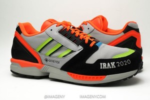 adidas gazelle silver green womens Adidas Men Irak ZX 8000 GTX Shoe – Extra Butter main image 1