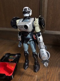 Cyber Police Cyber Cop Figures Saturn & Mars Bits with Accessories Used