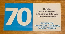 1970 Chrysler Canada Plymouth Brochure 70 Road Runnerdusterbarracudamopar