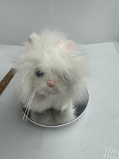 Ganz Webkinz Persian Cat Stuffed Animal Fluffy White HM110 No Code