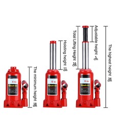 Automotive Lifter Hydraulic Jack 6T Heavy Duty Hydraulic Bottle Jack Lifting Car