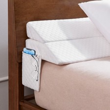 Twin Size Bed Wedge Pillow - Bed Gap Filler Mattress Wedge Headboard Pillow -...
