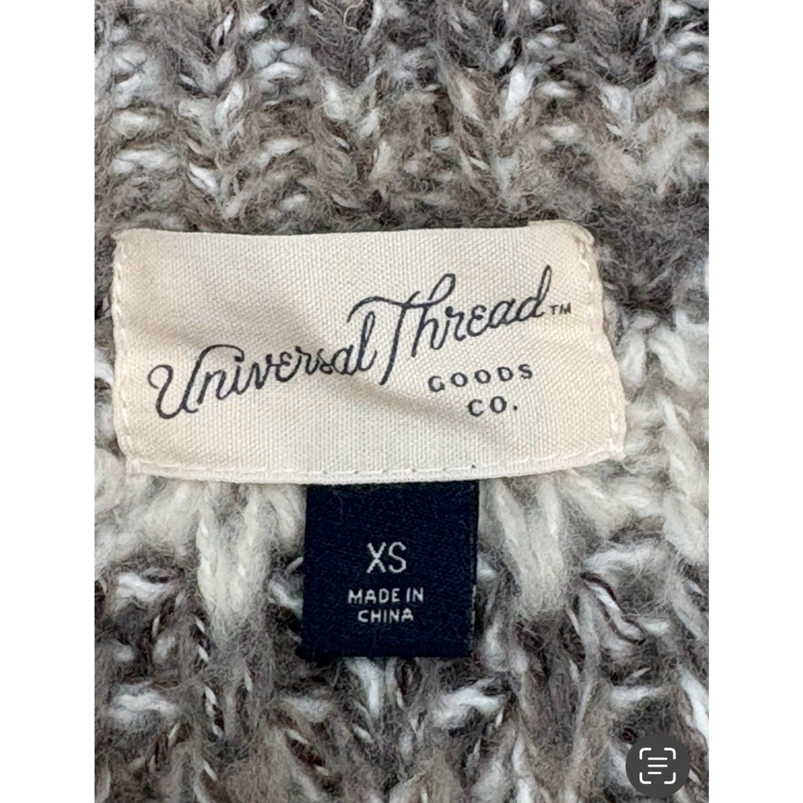 Universal Thread Pullover Chunky Cable Knit Sweat… - image 7