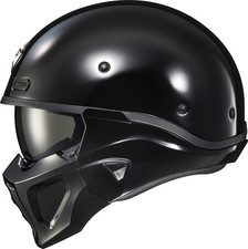 SCORPION EXO - Covert X Open Face Helmet Gloss Black 2X COX-1437