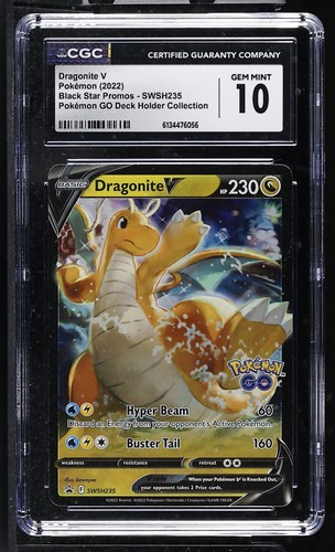Dragonite V graded CGC 10 for sale on eBay