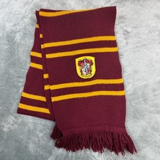Harry Potter Gryffindor Scarf Knit Striped Wizard Cosplay Crest Costume