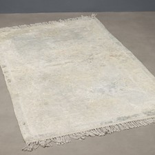 Tappeto Pechino Antico Seta Nodo Fine Fatto a Mano 150 x 90 cm Originale