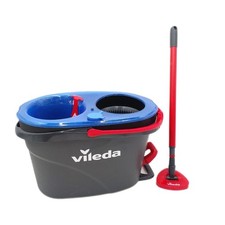Vileda H2Pro Spin Mop Wischmopp Set Eimer ohne Mopp Gebrauchssp
