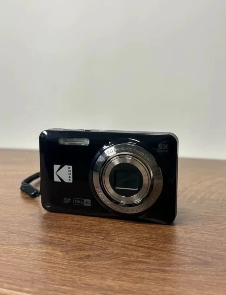 Kodak PIXPRO Friendly Zoom FZ55 Digital Camera Black English Languge Tested - Image 3 of 4