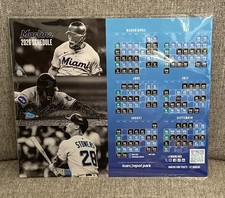 Miami Marlins 2026 Magnetic Schedule Opening Day Promotion Kyle Stowers 9