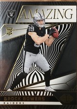 2024 Panini Illusions - Amazing Brock Bowers #6 (RC)