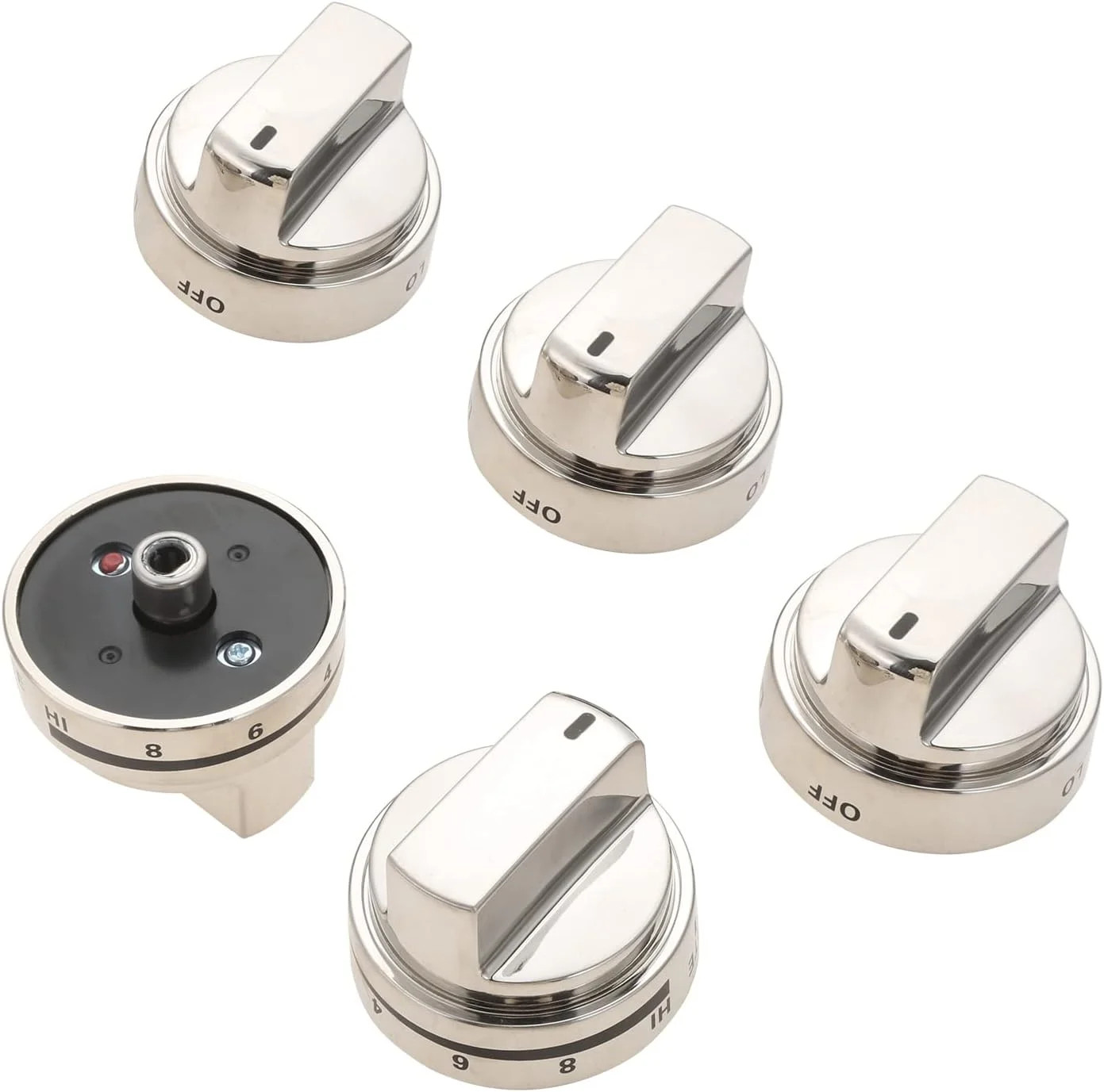 New Stove Gas Oven Range Control Knob Fits For LG Burner 5Pcs AEZ73453509