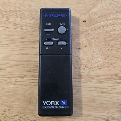 Vintage Genuine Yorx Newave Audio System remote control